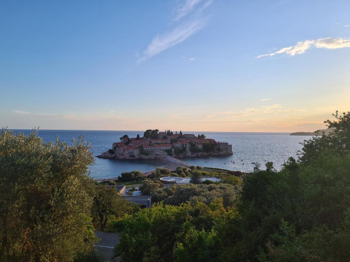 Apartman Rosemary Sveti Stefan Exterior foto